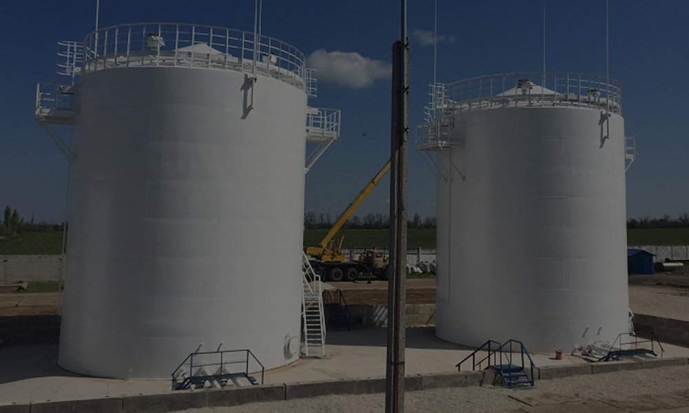 Вертикальные резервуары цельносварные