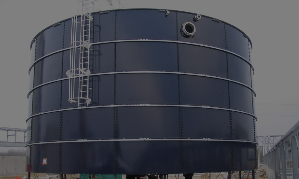 Вертикальные сборные резервуары