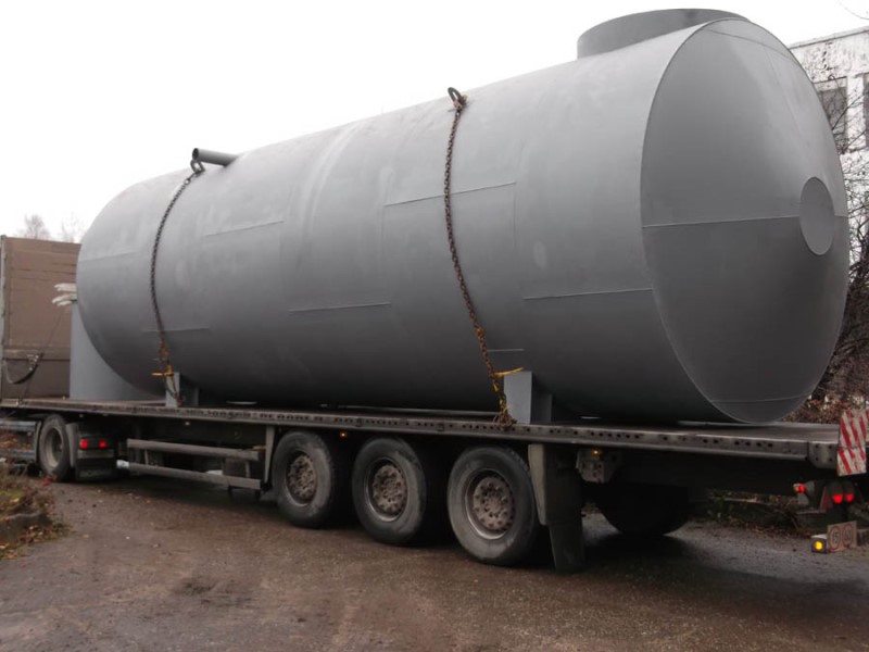 Продажи горизонтальных резервуаров