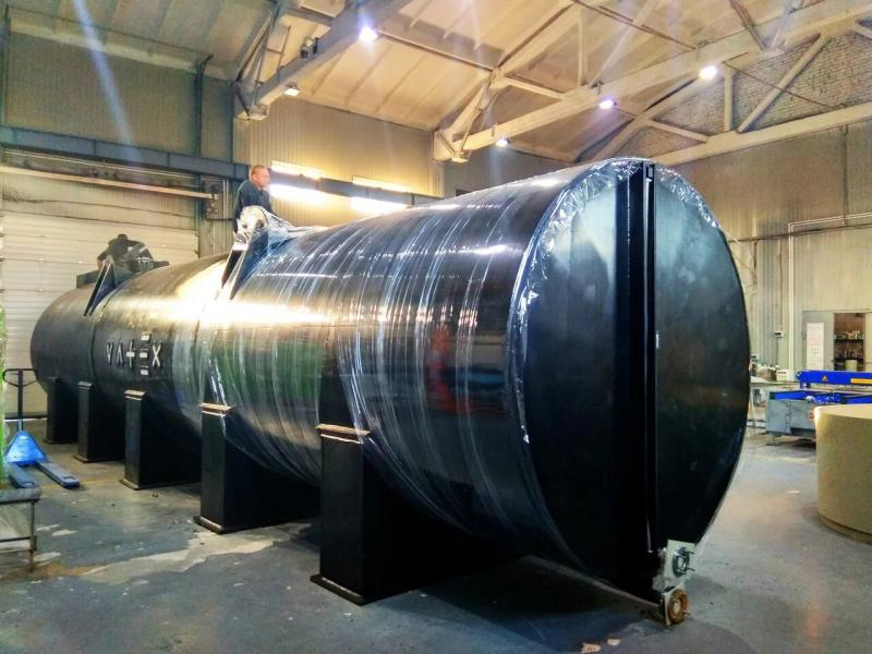 Горизонтальные резервуары от производителя
