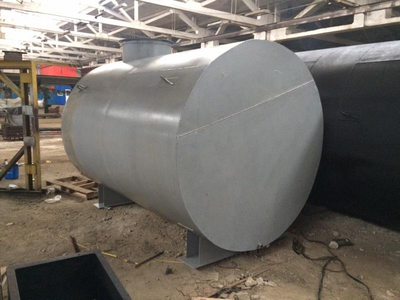 горизонтальный резервуар объемом 10 м3
