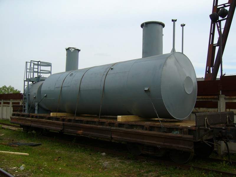 горизонтальный резервуар для жидкостей