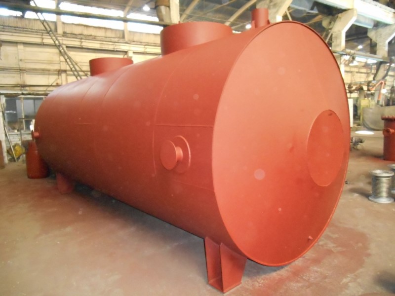 горизонтальный резервуар для жидкостей