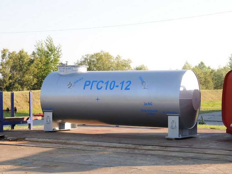 Горизонтальные резервуары от производителя