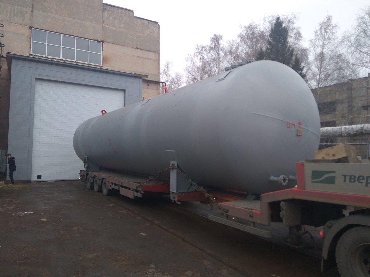 Порядок расчёта горизонтального стального резервуара