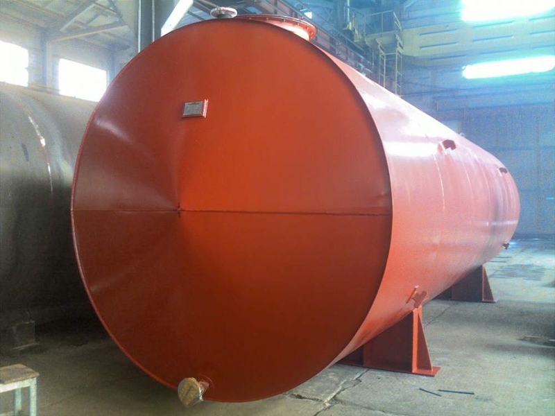 Резервуары горизонтальные стальные