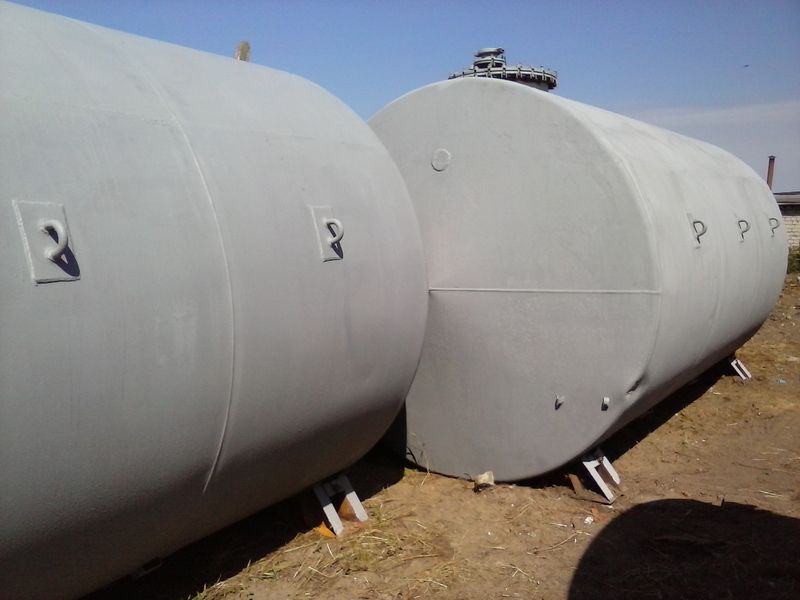 Топливные горизонтальные резервуары