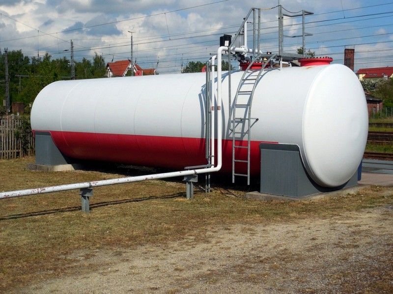 Топливные горизонтальные резервуары